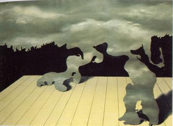 Rene Magritte : the museles of the sky
